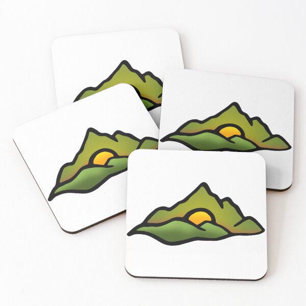 Item preview, Green Landscape Doodle Art designed and sold by vandervisuals.