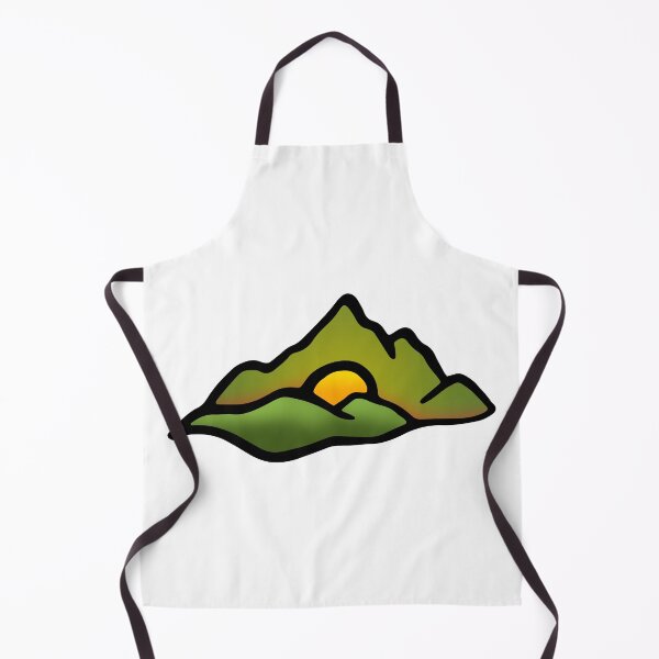 Item preview, Green Landscape Doodle Art designed and sold by vandervisuals.