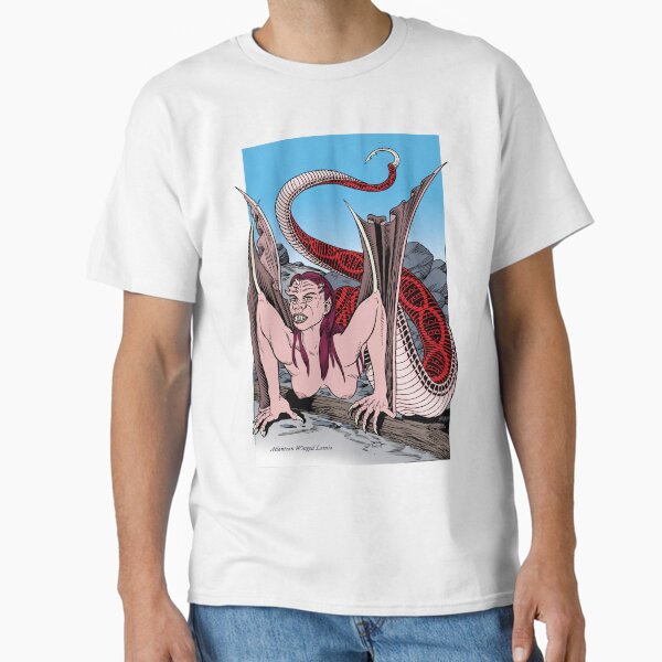 Atlantean Winged Lamia Classic T-Shirt