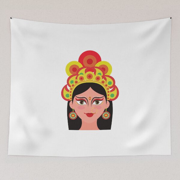 Item preview, Durga maa, durga mata designed and sold by AlaukikaShop.