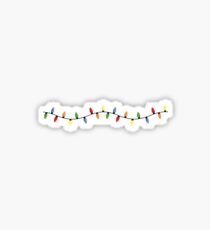 Christmas lights Sticker