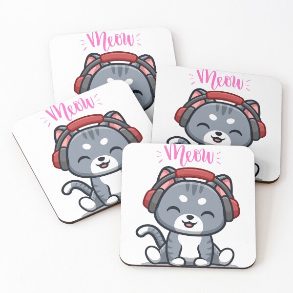 Item preview, Meow Gamer Cat designed and sold by adembulut.