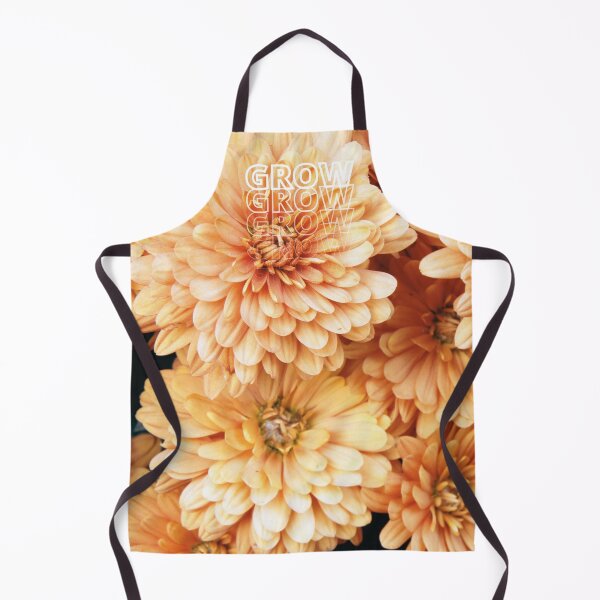 Item preview, GROW (above) - Warm Yellow Orange Flowers designed and sold by AliceSLee.