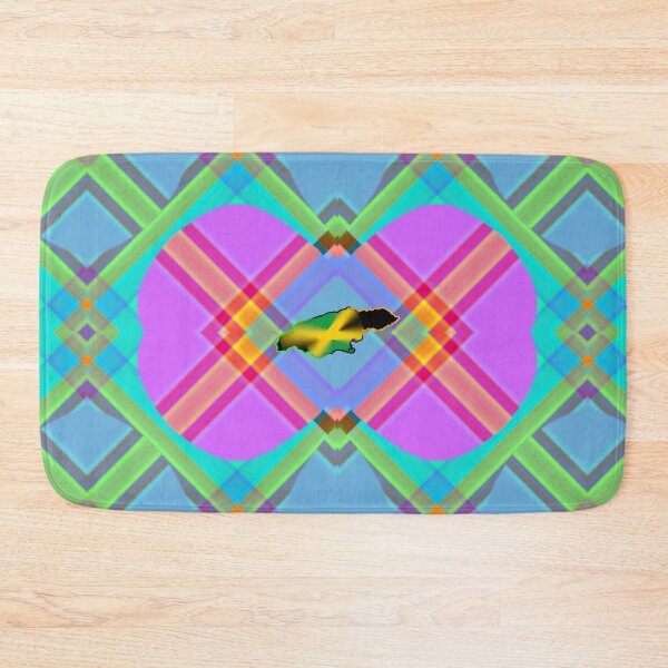 Item preview,  UNFORGETTABLE WEST INDIES CHRISTMAS SOUVENIRS - UNIQUE ABSTRACT CARIBBEAN GEOMETRIC PATTERN - GREATJAMAICAN VIBES FLAG INSPIRATION designed and sold by Ralek.