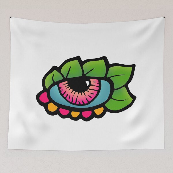 Artikelvorschau, Leaves Eye Doodle Art entworfen und verkauft von vandervisuals.