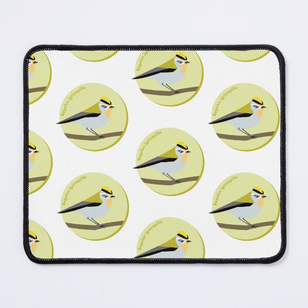 Item preview, Firecrest, Regulus ignicapilla designed and sold by itaclarita.