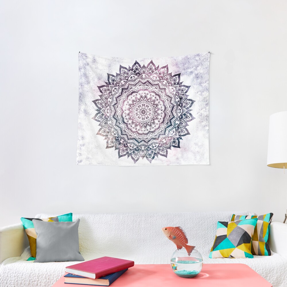 JEWEL MANDALA Tapestry