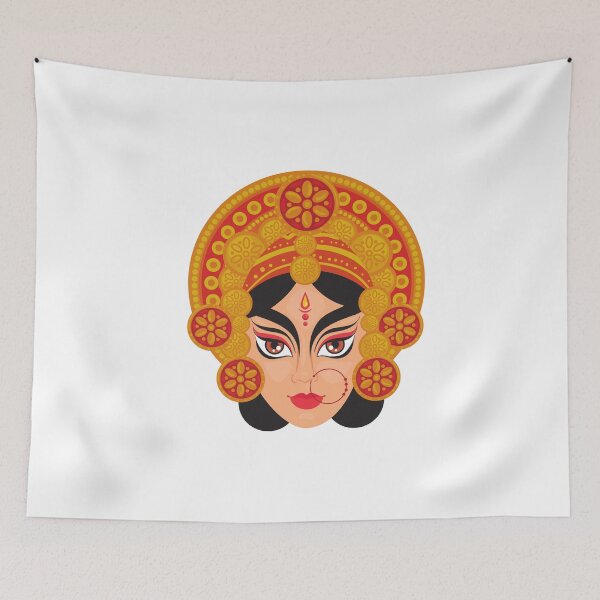 Item preview, Durga maa, durga mata designed and sold by AlaukikaShop.
