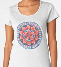 Frosted Cherry Blossom Premium Scoop T-Shirt