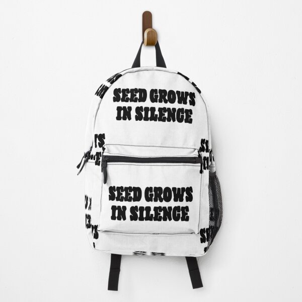 Item preview, SEED GROWS IN SILENCE designed and sold by 1MILLIONPUSHUPS.