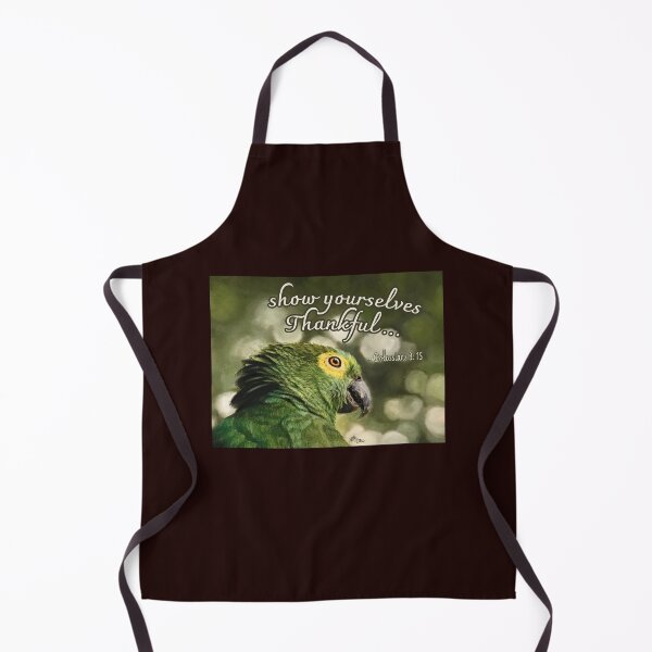 Item preview, Show yourself thankful green parrot | bible designed and sold by NathBros.
