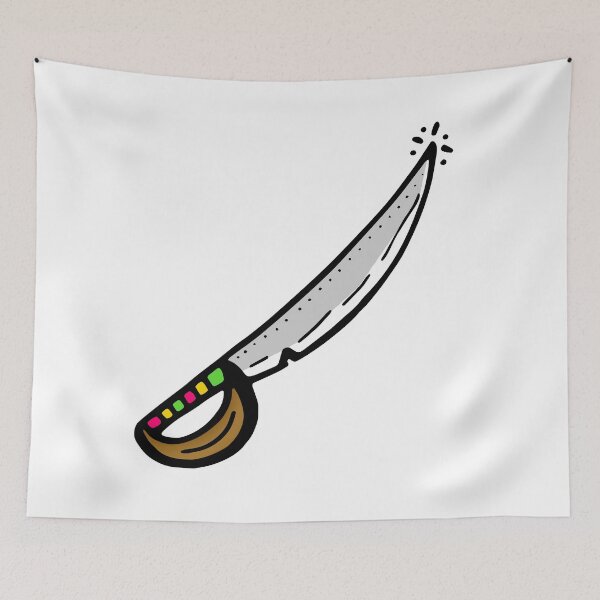 Item preview, Pirate Sword Doodle Art designed and sold by vandervisuals.