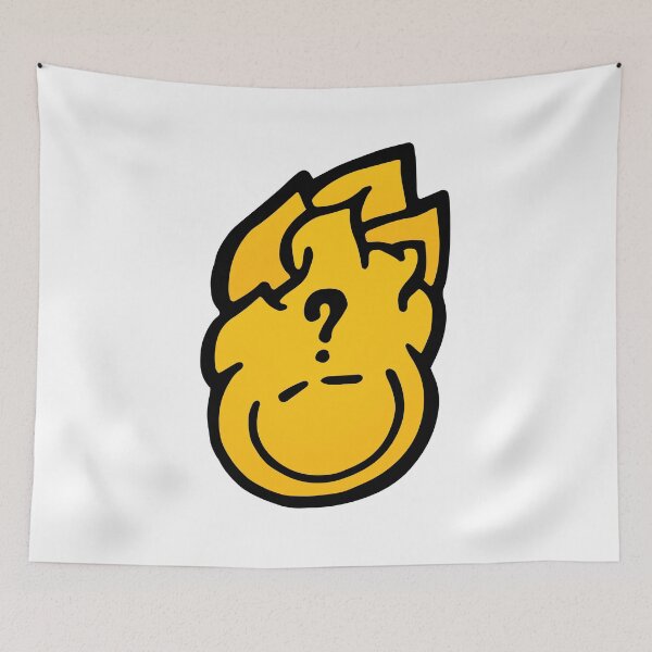 Item preview, Question Mark Smiley Doodle Art designed and sold by vandervisuals.