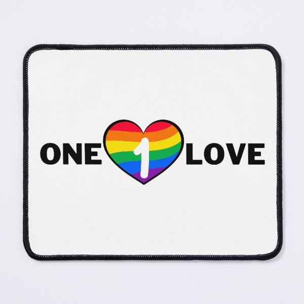 Item preview, One Love - Equality designed and sold by Rooie Dries.