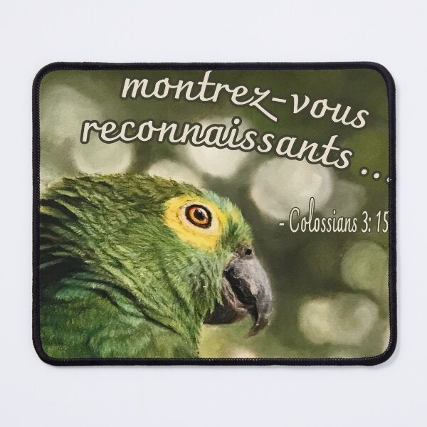 Item preview, Copie de Show yourself thankful green parrot | bible  designed and sold by NathBros.