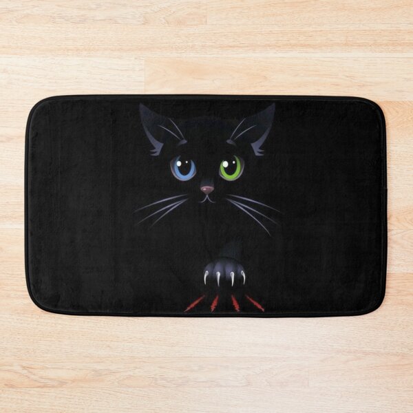 Item preview, Cute Black Cat Scratch designed and sold by Fitainment.