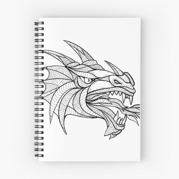 Item preview, Dragon Head Zentagle  designed and sold by patrimonio.