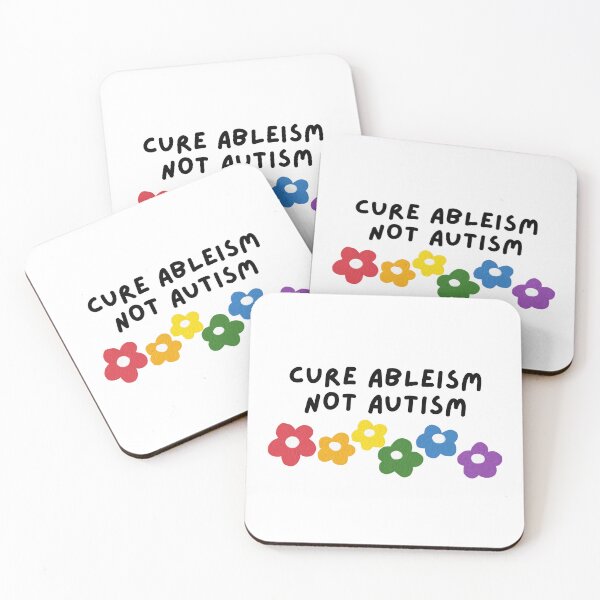 Item preview, Cure Ableism, Not Autism designed and sold by mydoodlesateme.