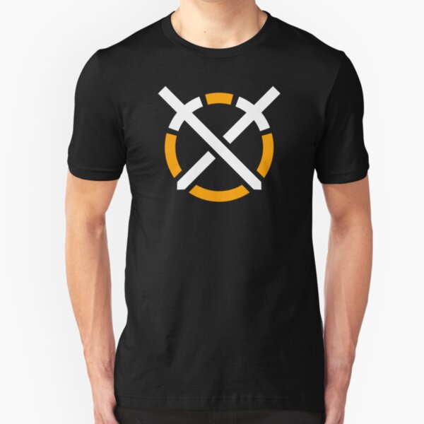 Arte do Combate - symbol on dark background Slim Fit T-Shirt