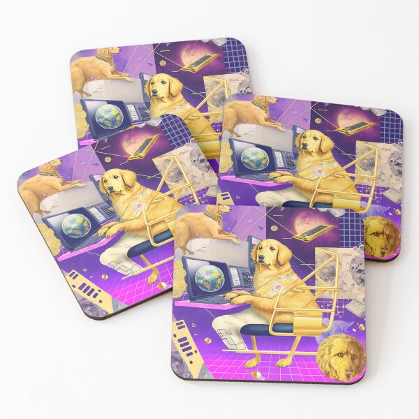 Item preview, Astronaut golden retriever designed and sold by osssoconcept.