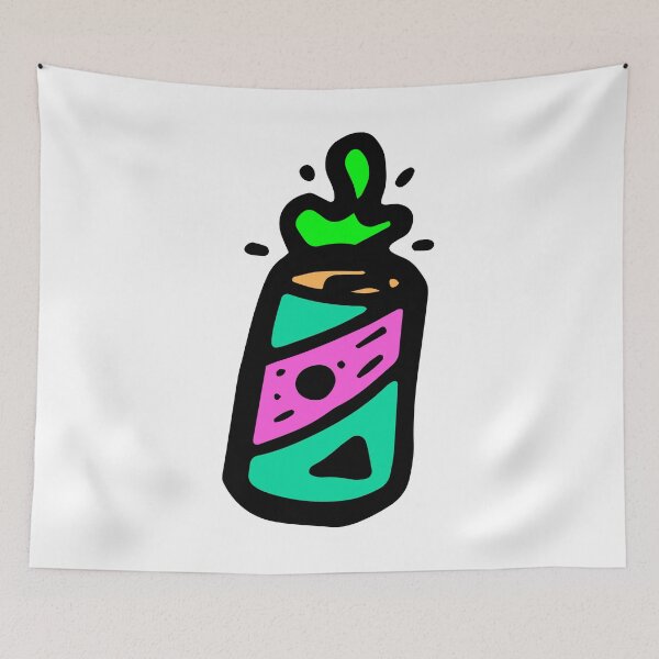 Item preview, Soda Can Doodle Art designed and sold by vandervisuals.