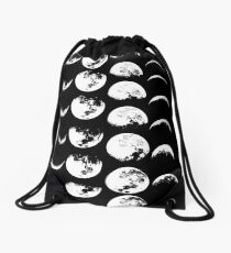 Moon Phases No. 2 Drawstring Bag