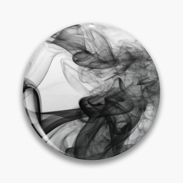 Item preview, Black and white smog abstract art designed and sold by reka88.