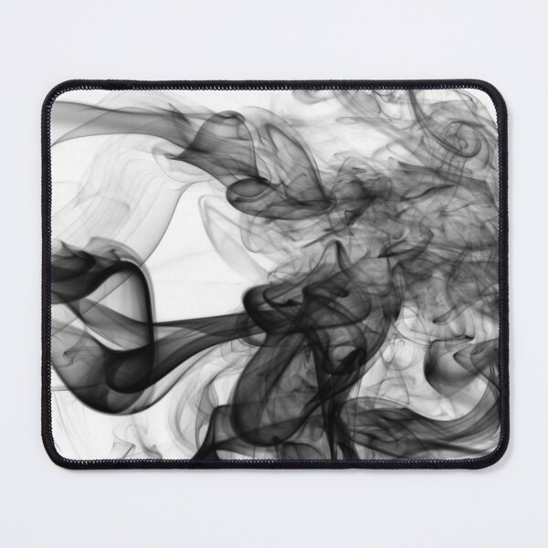 Item preview, Black and white smog abstract art designed and sold by reka88.