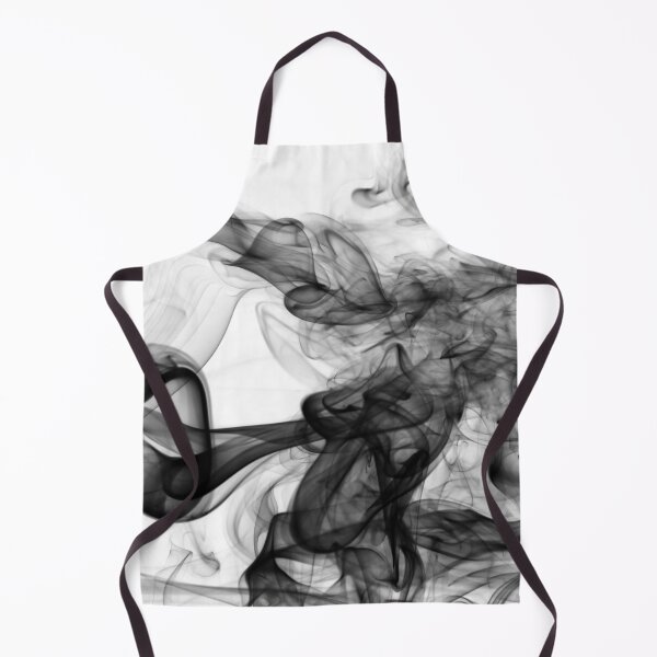 Item preview, Black and white smog abstract art designed and sold by reka88.