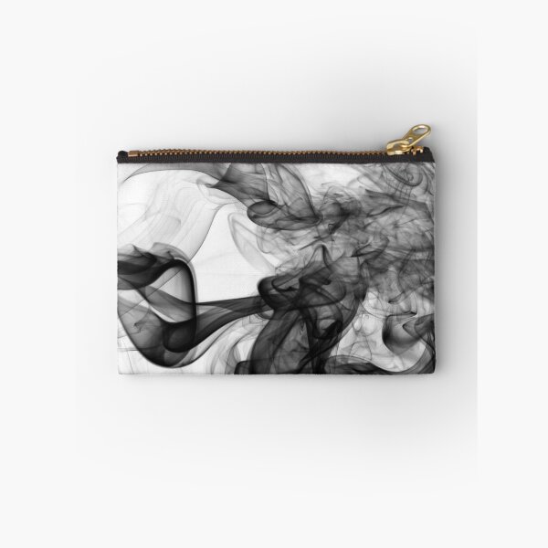 Item preview, Black and white smog abstract art designed and sold by reka88.