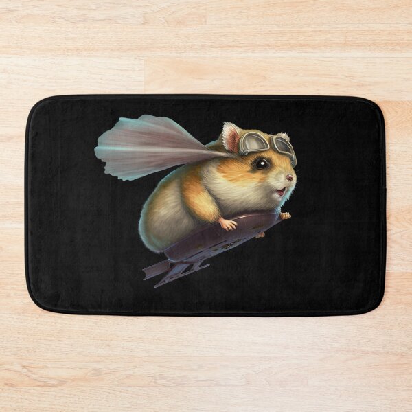 Item preview, Funny fly hamster designed and sold by AnimalArtPhotos.