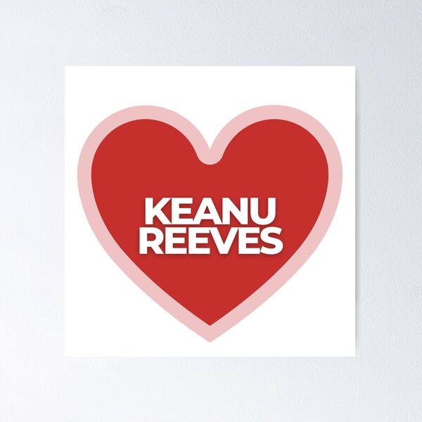 Artikel-Vorschau von Ich liebe Keanu Reeves, designt und verkauft von Itsheartshop.