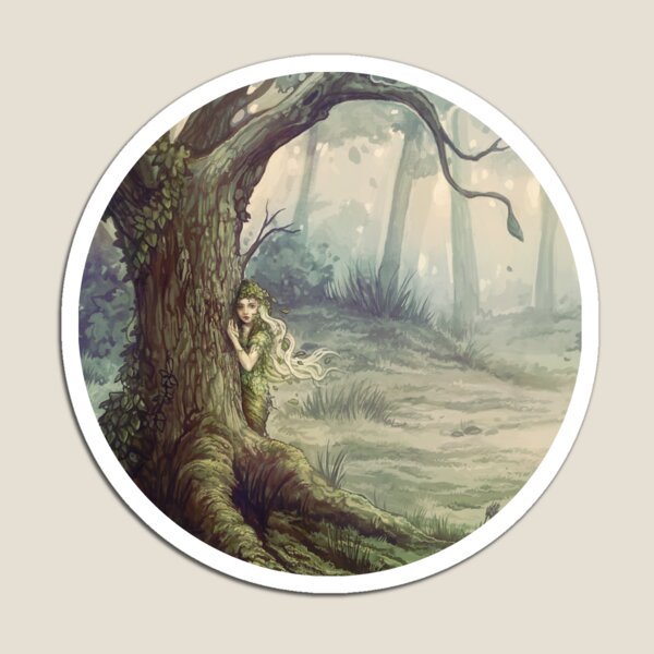 Item preview, fey in the woods designed and sold by strijkdesign.