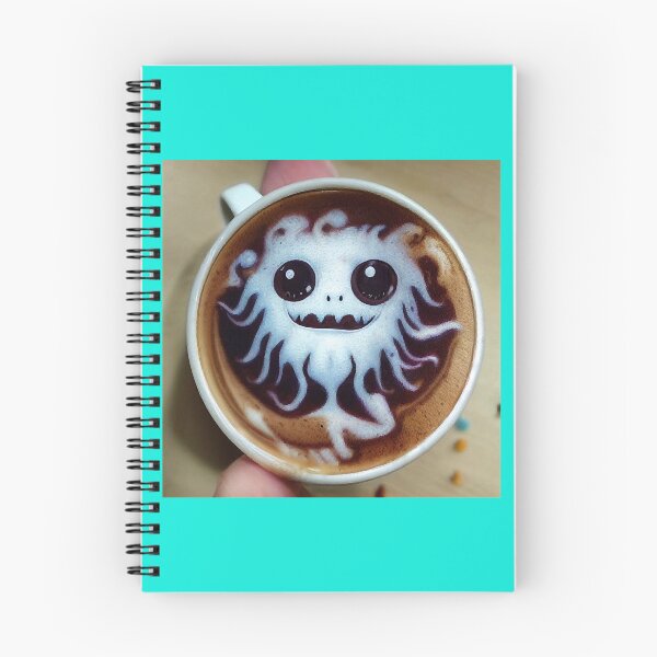 Item preview, ghost monsters trapped in a coffee cup coffee lovers  designed and sold by lauzeartshop.