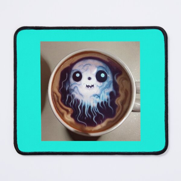 Item preview, ghost monsters trapped in a coffee cup coffee lovers   designed and sold by lauzeartshop.