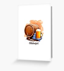 oktoberfest Greeting Card