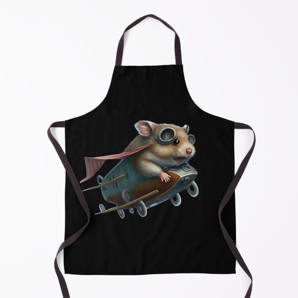 Item preview, Funny hamster flying designed and sold by AnimalArtPhotos.