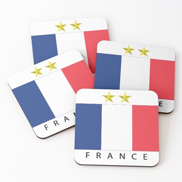 Artikelvorschau, Frankreich: 2-facher Weltmeister! entworfen und verkauft von SoccerHandbook.