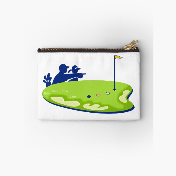Item preview, Golfer Caddie Golf Course Retro designed and sold by patrimonio.