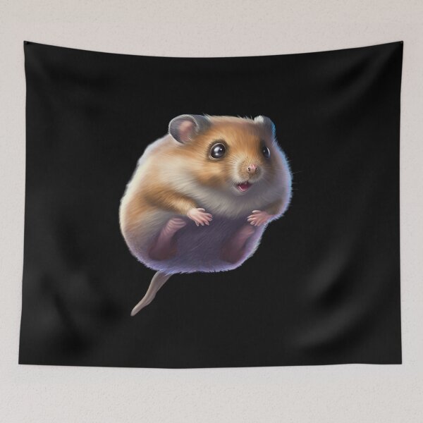 Item preview, Flying hamster designed and sold by AnimalArtPhotos.