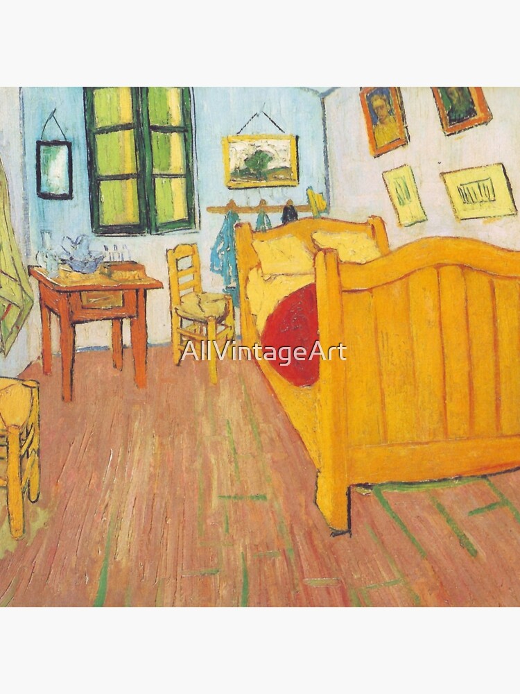 The Bedroom by Vincent Van Gogh Art Handbag