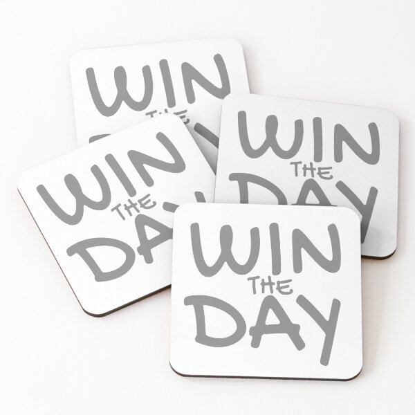 Item preview, WIN THE DAY designed and sold by 1MILLIONPUSHUPS.