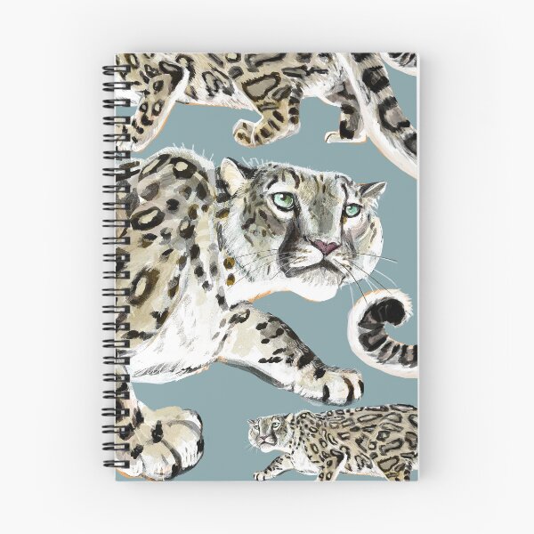 Item preview, Snow Leopard in Blue #1 designed and sold by belettelepink.