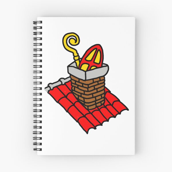 Item preview, Sint in de schoorsteen  designed and sold by Krissys-Art.