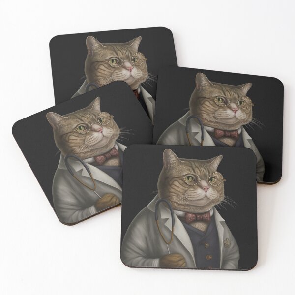 Item preview, Cat doctor designed and sold by AnimalArtPhotos.