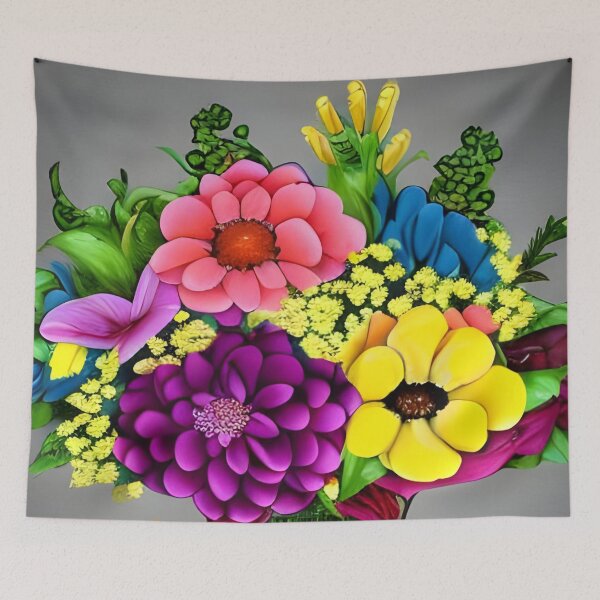 Item preview, Fantasy Flower Bouquet designed and sold by The Love Quill.