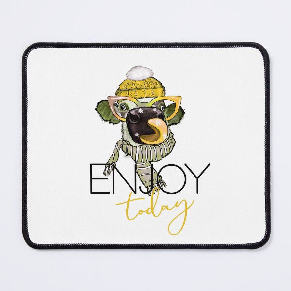 Item preview, Enjoy Today Dog Style Slogan, Christmas Gift designed and sold by wescor5000.