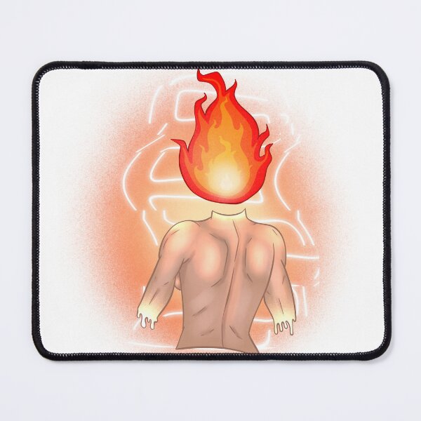 Item preview, Flame ghost designed and sold by Little Crows Trinkets.