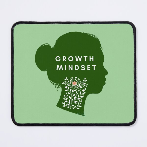 Item preview, Growth Mindset (green) designed and sold by CKCRedbubble.
