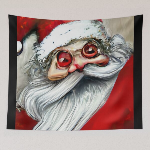 Aperçu de l'œuvre Résumé Grotesque Père Noël #5 créée et vendue par OddUnderground.